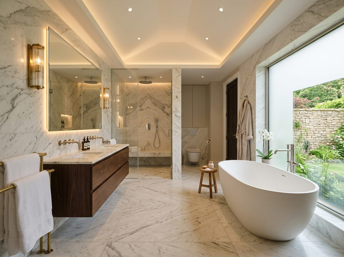 Custom Bathroom Renovation in Garland
